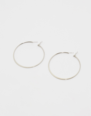 Grandes Créoles Argentées | TALLY WEiJL