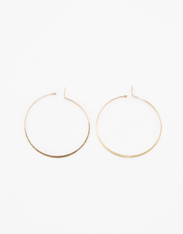 Medium goldene Creolen | TALLY WEiJL