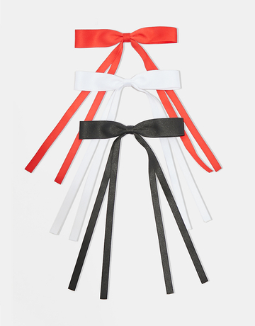 LOT DE 3 BARRETTES EN FORME DE NŒUD | TALLY WEiJL