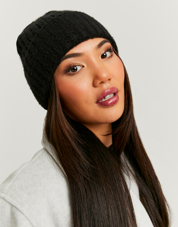 Schwarzes Beanie | TALLY WEiJL