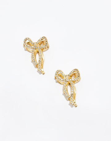 Pack of 2 Bows Hair Clips with Strass | TALLY WEiJL