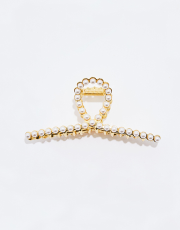 Fermaglio dorato con perle | TALLY WEiJL