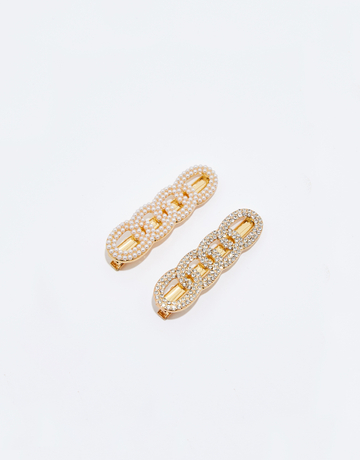 Lot de 2 Barrettes à Cheveux avec Perles | TALLY WEiJL