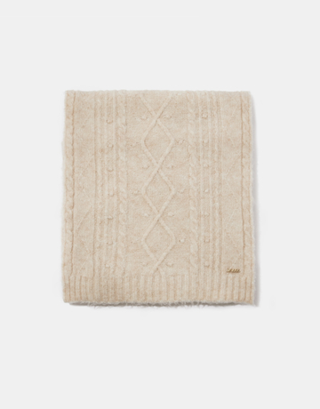 Écharpe Beige en Maille | TALLY WEiJL