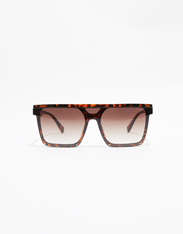 Lunettes de Soleil Larges Motif Écailles de Tortue | TALLY WEiJL