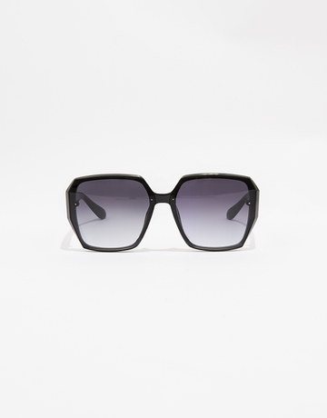 Grandes Lunettes de Soleil Noires | TALLY WEiJL