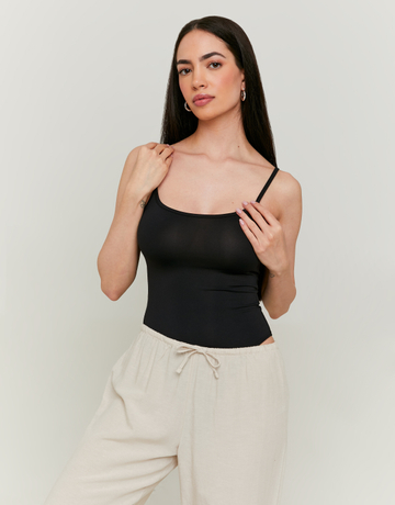 Black Basic Bodysuit | TALLY WEiJL