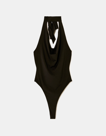 Schwarzer Neckholder Body | TALLY WEiJL