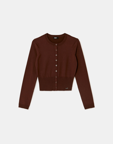 Cardigan marrone | TALLY WEiJL