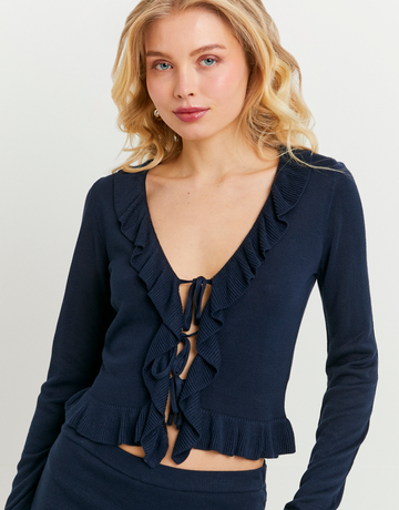 Blue Cardigan | TALLY WEiJL