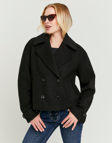 Black Buttoned Jacket | TALLY WEiJL