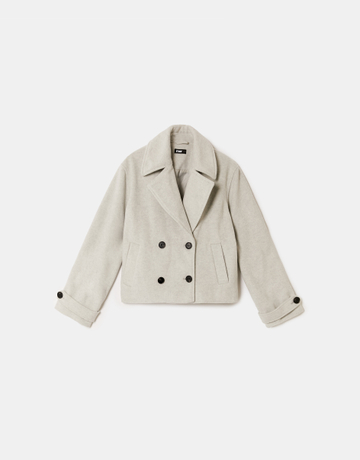 Graue Jacke mit Knöpfen | TALLY WEiJL