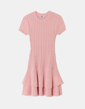 Pink Knit Dress | TALLY WEiJL