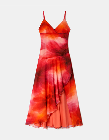 Geblümtes Kleid mit Rüschen | TALLY WEiJL