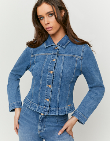 Blaue Denimjacke | TALLY WEiJL