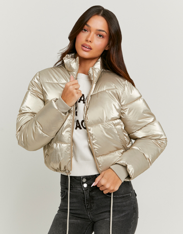 Golden Padded Jacket | TALLY WEiJL