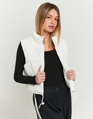 White Light Padded Vest | TALLY WEiJL