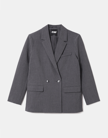 Grey Blazer Jacket | TALLY WEiJL