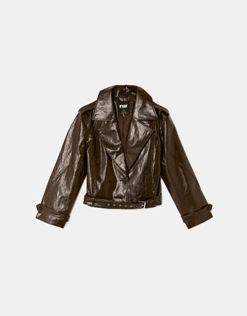 Braune Bikerjacke | TALLY WEiJL