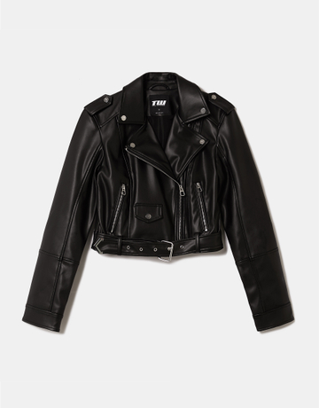 Schwarze Bikerjacke | TALLY WEiJL