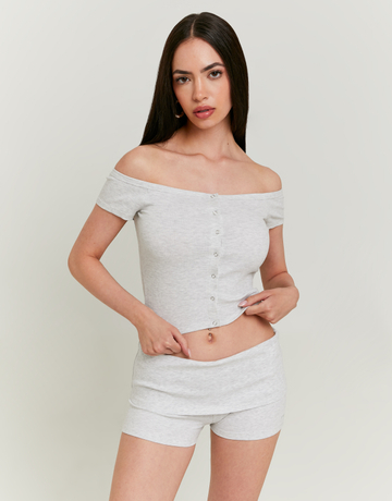 Σορτς Basic Γκρι | TALLY WEiJL