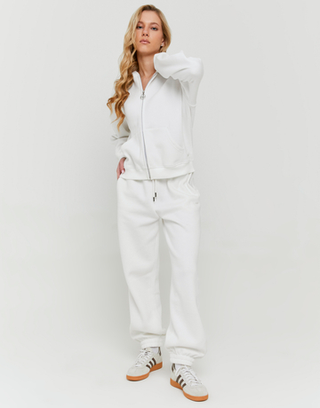 White Regular Jogger | TALLY WEiJL