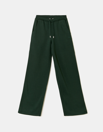 Pantalon de Jogging Long Vert | TALLY WEiJL