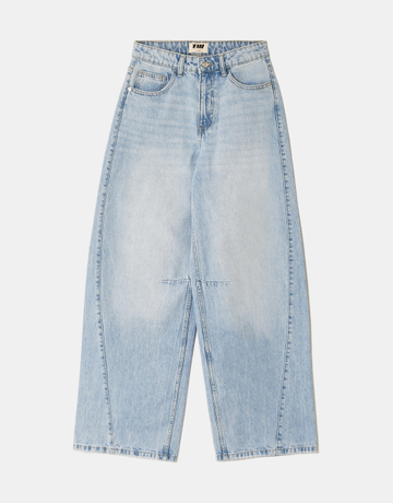 Blaue Barrel Fit Jeans | TALLY WEiJL