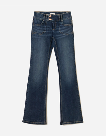 Jeans flare blu a vita bassa | TALLY WEiJL