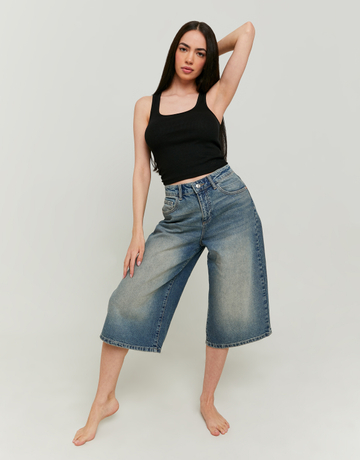 Baggy Denim Jort | TALLY WEiJL