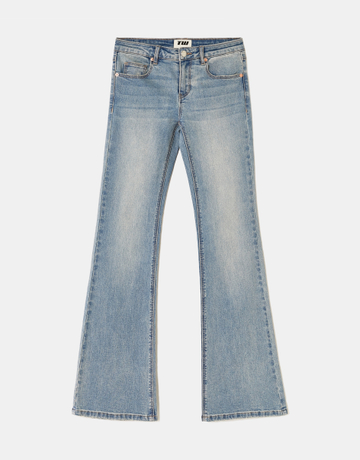 Jean Flare Taille Basse Bleu | TALLY WEiJL