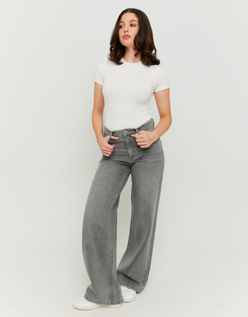 Jeans Wide Leg a Vita Alta | TALLY WEiJL