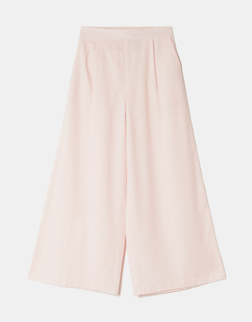 Pink Wide Leg Trousers | TALLY WEiJL