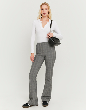 Grey Bootcut Leggings | TALLY WEiJL