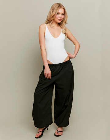 Schwarze Balloon-Hose | TALLY WEiJL