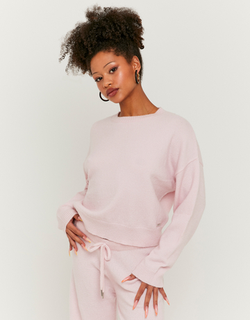 Maglione Rosa a Maglia | TALLY WEiJL
