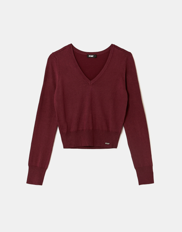 Pull Bordeaux | TALLY WEiJL