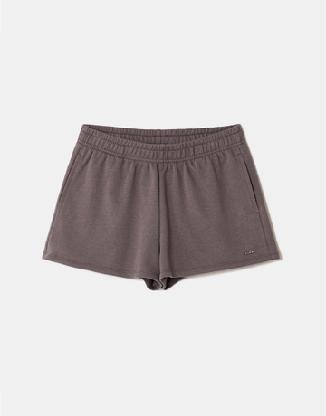 Graue Basic Mini Shorts | TALLY WEiJL