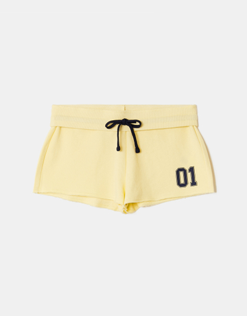 Gelbe Shorts Mit Print | TALLY WEiJL