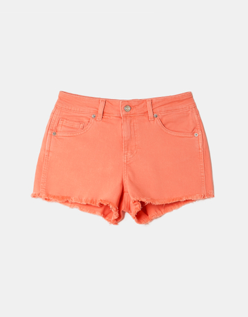 Korallenfarbene Micro Shorts | TALLY WEiJL