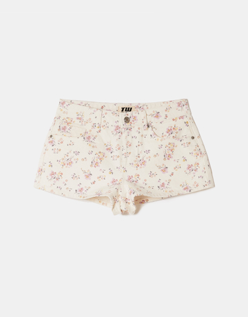 Geblümte Low Waist Shorts | TALLY WEiJL