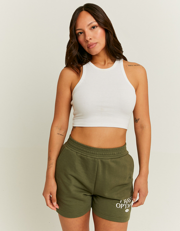 Σορτς Basic Χακί | TALLY WEiJL