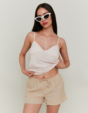 Woven Linen Shorts | TALLY WEiJL