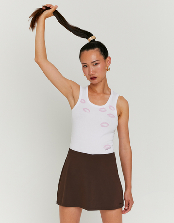 Gonna Pantaloncino Basic Marrone | TALLY WEiJL