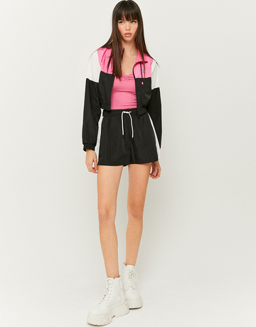 Short Ample Taille Haute Bleu | TALLY WEiJL