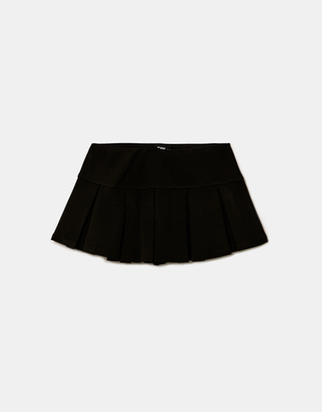 Black Pleated Skort | TALLY WEiJL