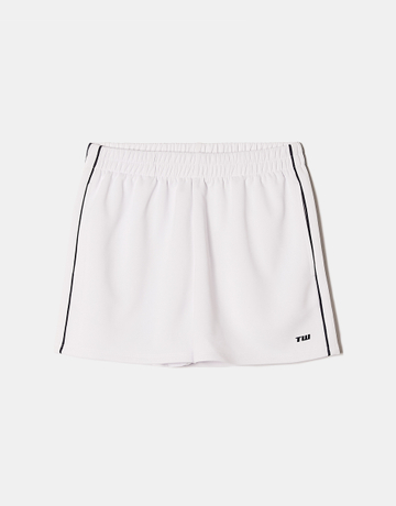White Sporty Sweat Shorts | TALLY WEiJL