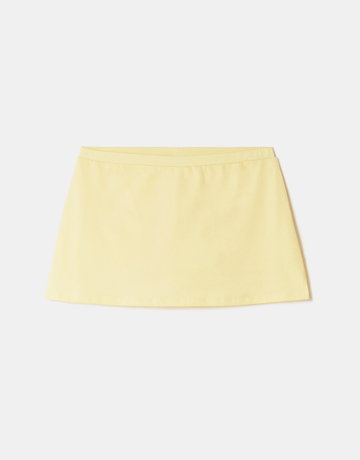 Yellow Mini Skirt | TALLY WEiJL