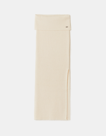 Weisser langer Strickrock | TALLY WEiJL