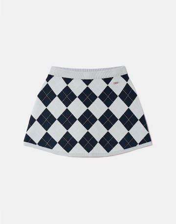 Blauer Strick-Minirock | TALLY WEiJL
